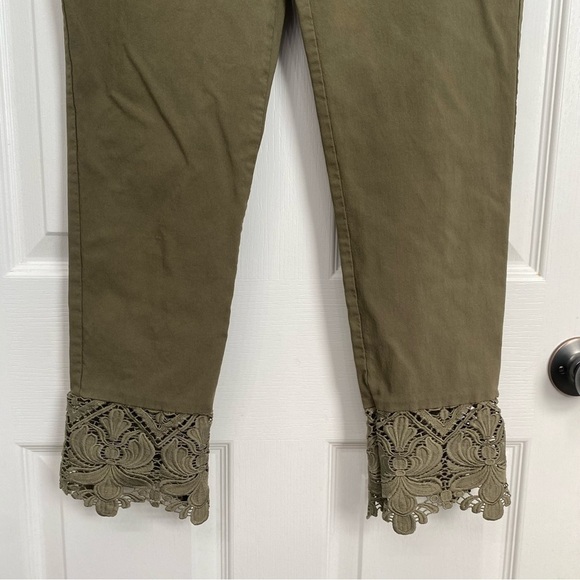 Est 1946 Olive Green Contemporary Dress Pants Size 2 - Picture 5 of 16